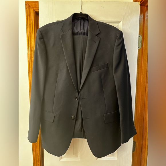 Joseph A. Bank Navy blue suit